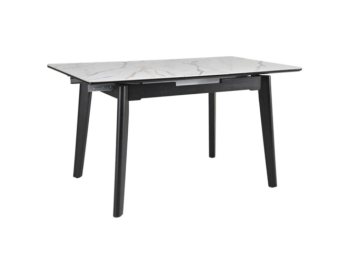 Masa OSTEN 110-140x80 (ALB/AURIU MAT)