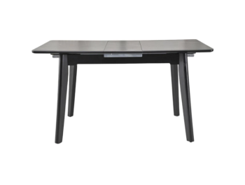 Masa OSTEN 120-160x80 (NEGRU MAT)