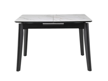 Masa OSTEN 120-160x80 (ALB/AURIU MAT)