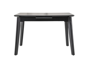 Masa OSTEN 120-160x80 (NEGRU MAT)