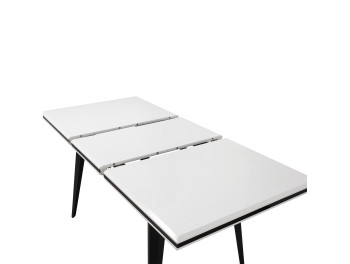 Masa SKY DT2609 L120-160xW80xH76 (WHITE)
